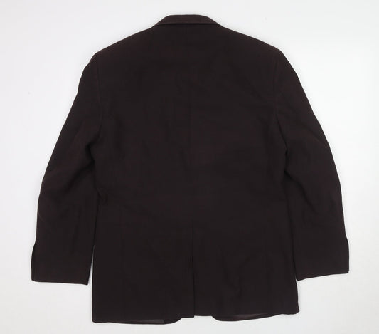 Mens UK Size 38 Marks and Spencer Regular Brown Suit Jacket