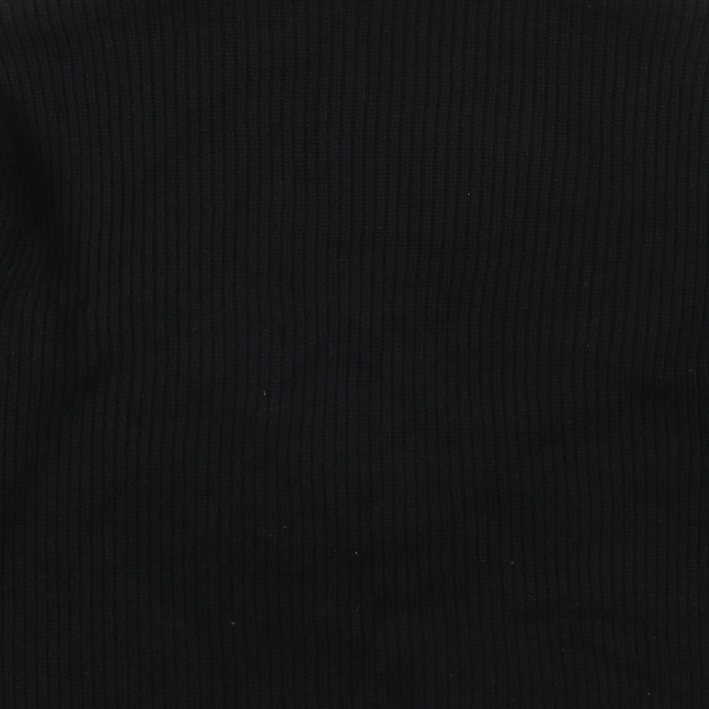 Womens UK Size L Marks and Spencer Black Pullover Jumper