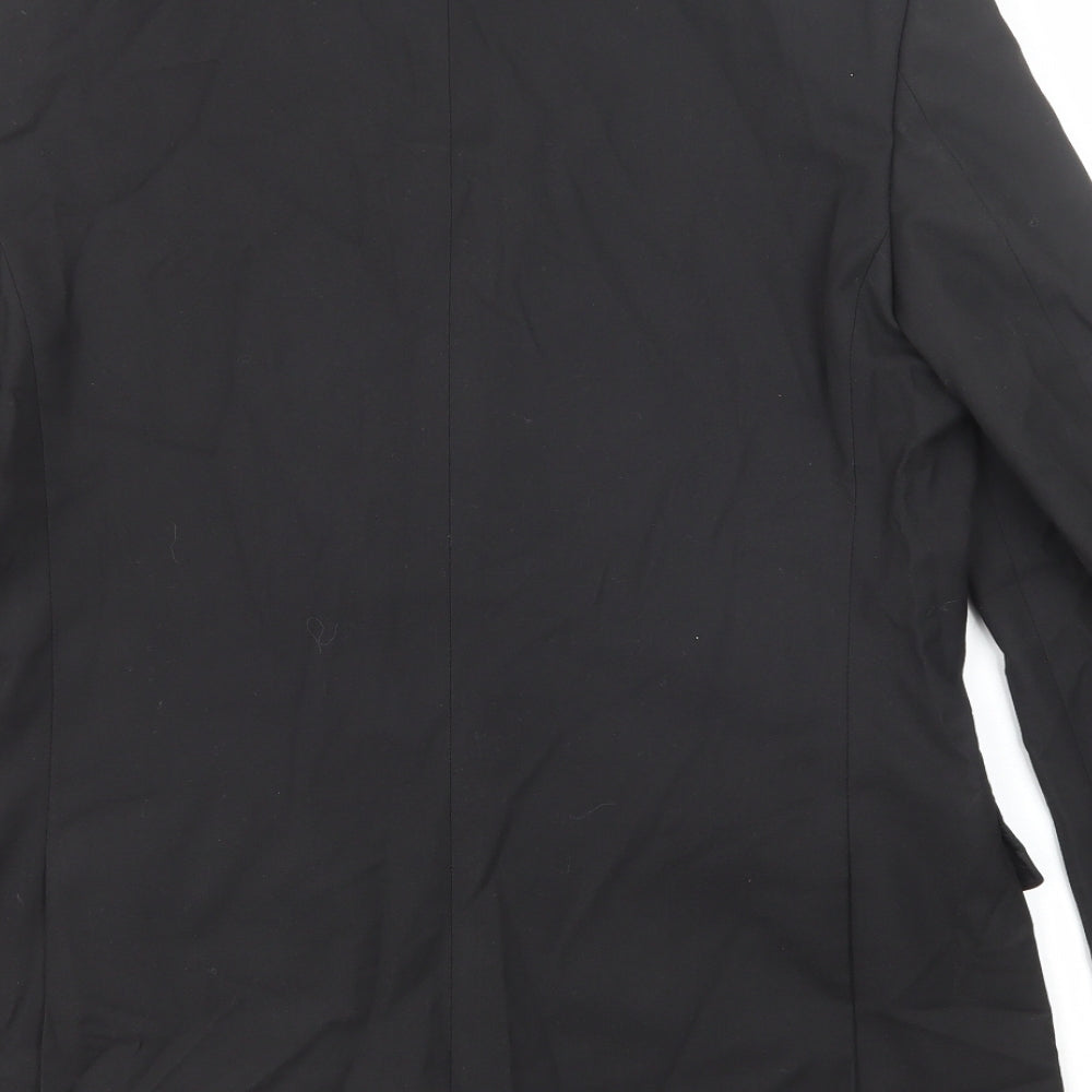 Mens UK Size 40 Marks and Spencer Regular Black Suit Jacket