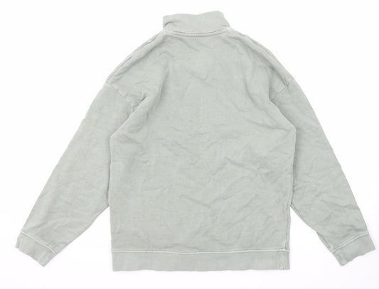 Womens UK Size 8 Marks and Spencer Green Pullover Sweatshirt