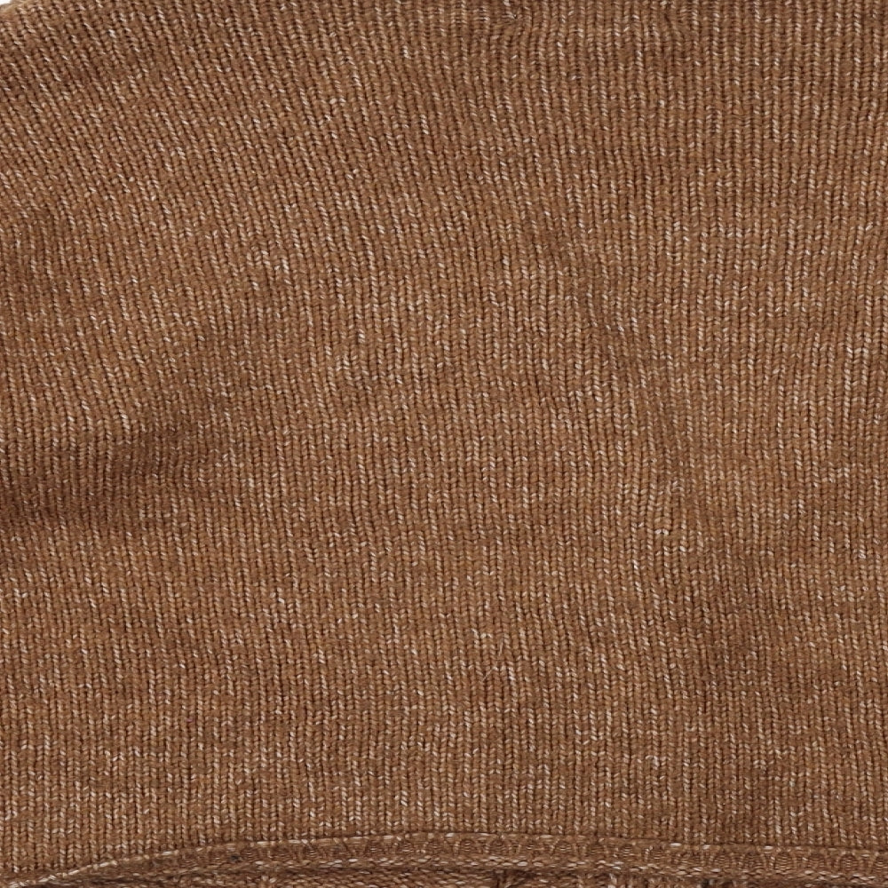 Womens UK Size M Stradivarius Brown Cardigan Jumper