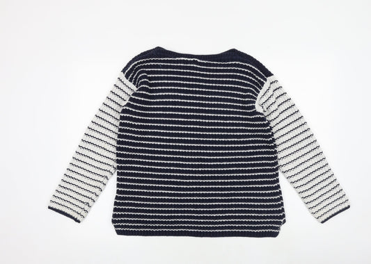 Womens UK Size M Marks and Spencer Multicoloured Pullover Jumper
