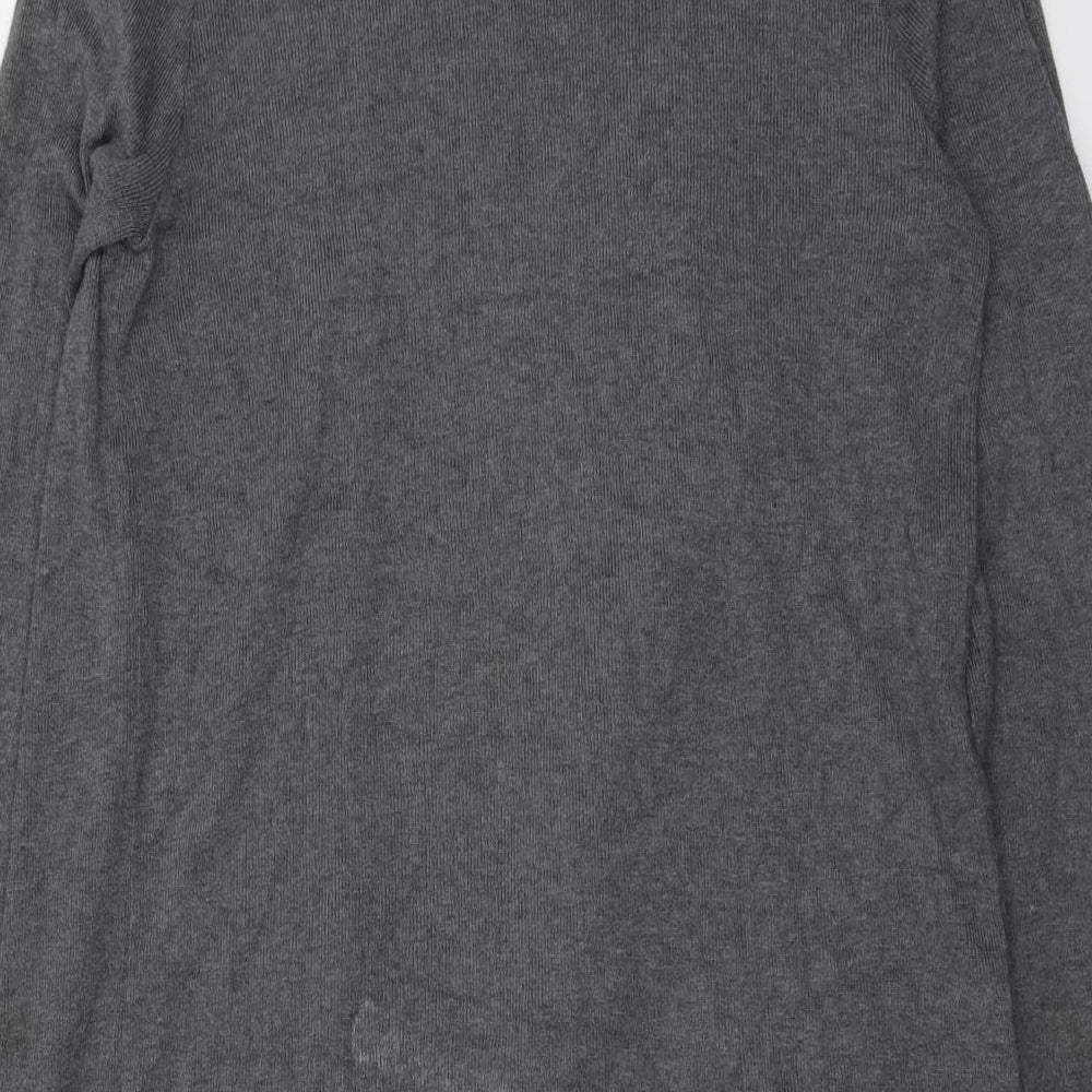 Womens UK Size M Marks and Spencer Grey Cardigan Jumper