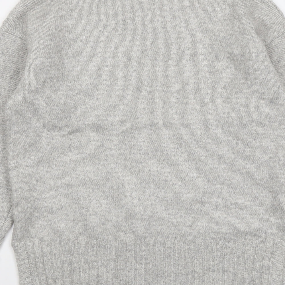 Womens UK Size S Marks and Spencer Grey Pullover Jumper