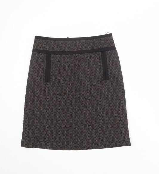 Womens UK Size 10 Marks and Spencer A-Line Skirt