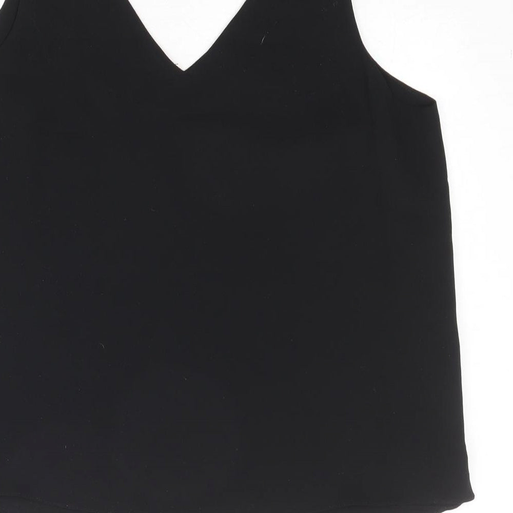 Womens UK Size 14 Phase Eight Black Basic Tank