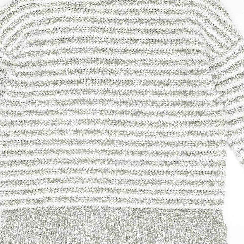 Womens UK Size 14 M&Co White Pullover Jumper