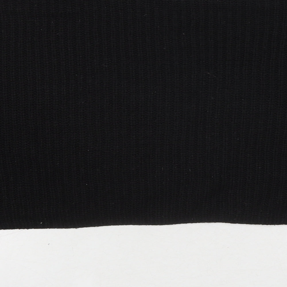 Womens UK Size S Missguided Black Pullover Jumper
