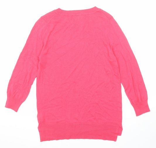 Womens UK Size 10 NEXT Pink Pullover Jumper