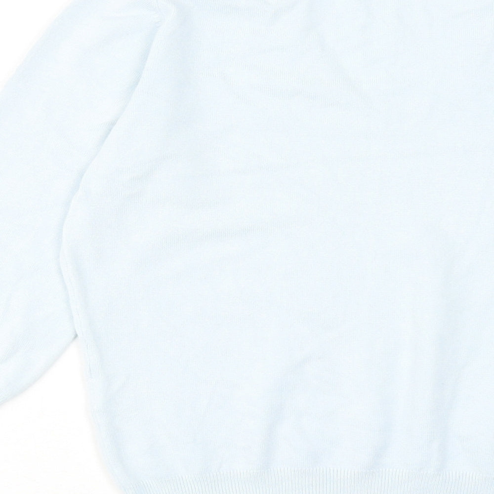 Womens UK Size 12 Marks and Spencer Blue Pullover Jumper