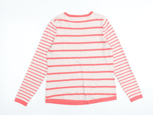 Womens UK Size M Gallery Multicoloured Pullover Jumper