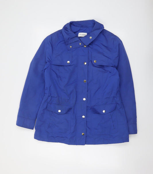 Womens UK Size 12 Classic Blue Jacket