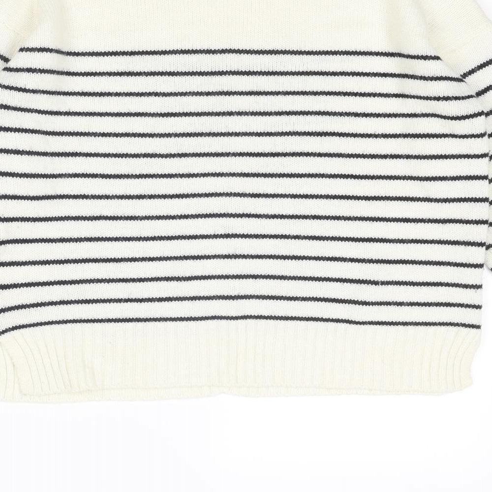 Womens UK Size 6 NEXT Ivory Pullover Jumper