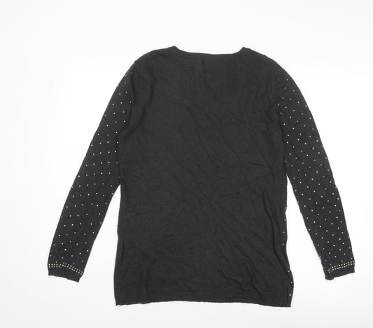Womens UK Size 12 River Island Grey Pullover Jumper