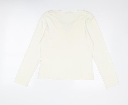 Womens UK Size L Klass Ivory Pullover Jumper