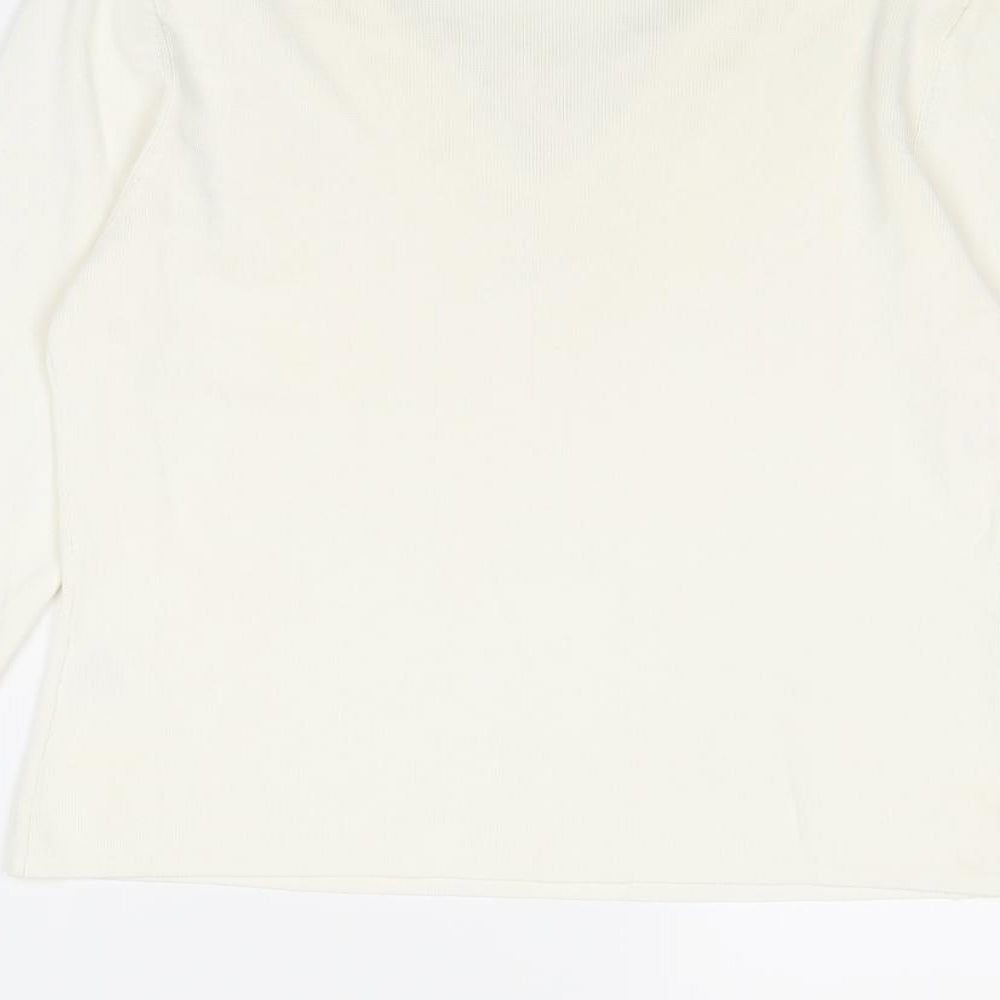 Womens UK Size L Klass Ivory Pullover Jumper