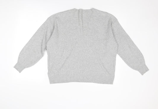 Womens UK Size XL Marks and Spencer Grey Pullover Jumper