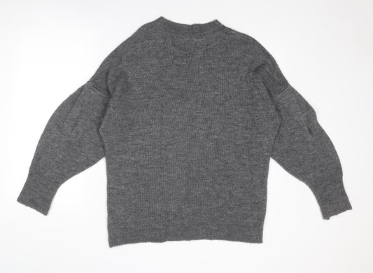 Womens UK Size 16 Dorothy Perkins Grey Pullover Jumper