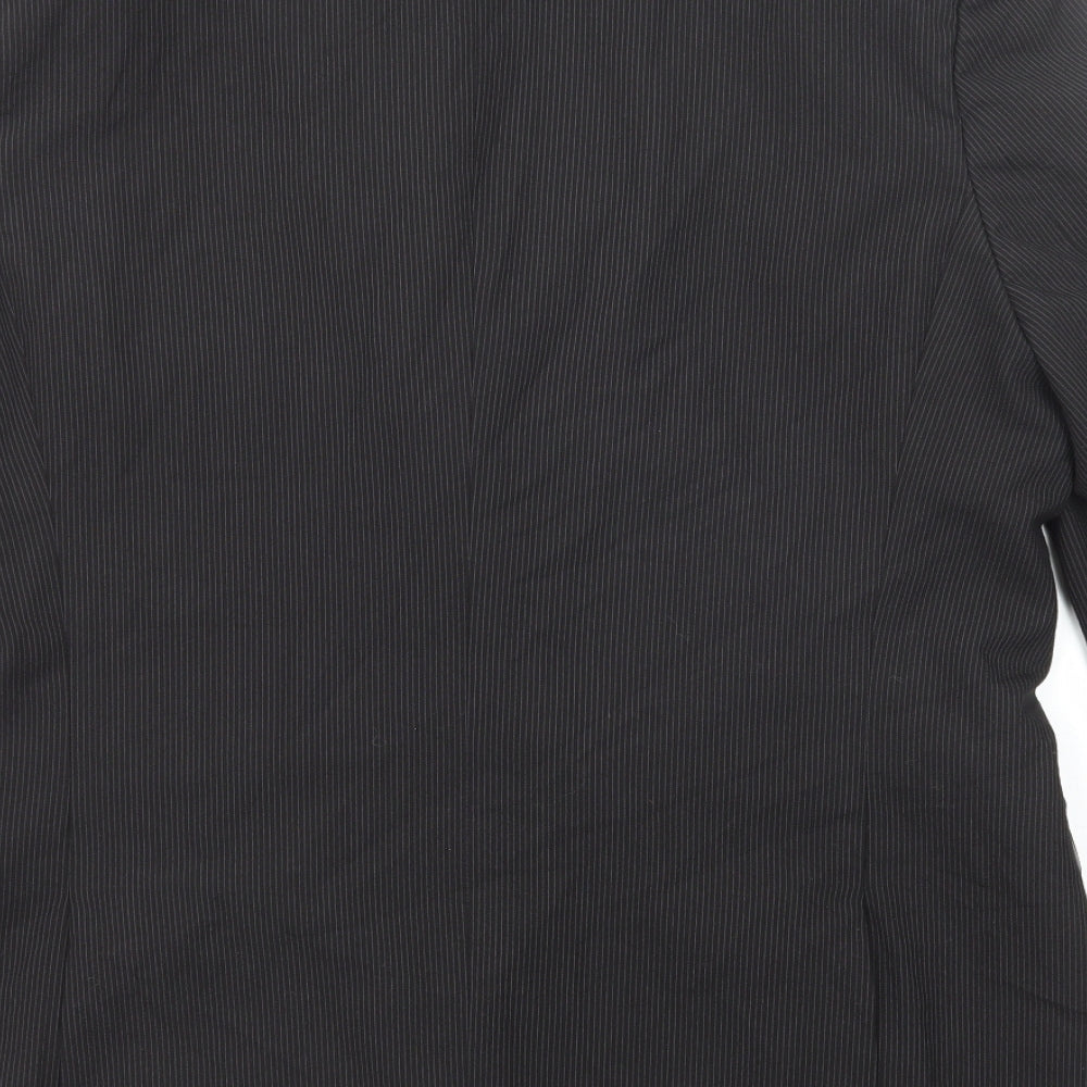 Mens UK Size 44 BHS Regular Black Suit Jacket