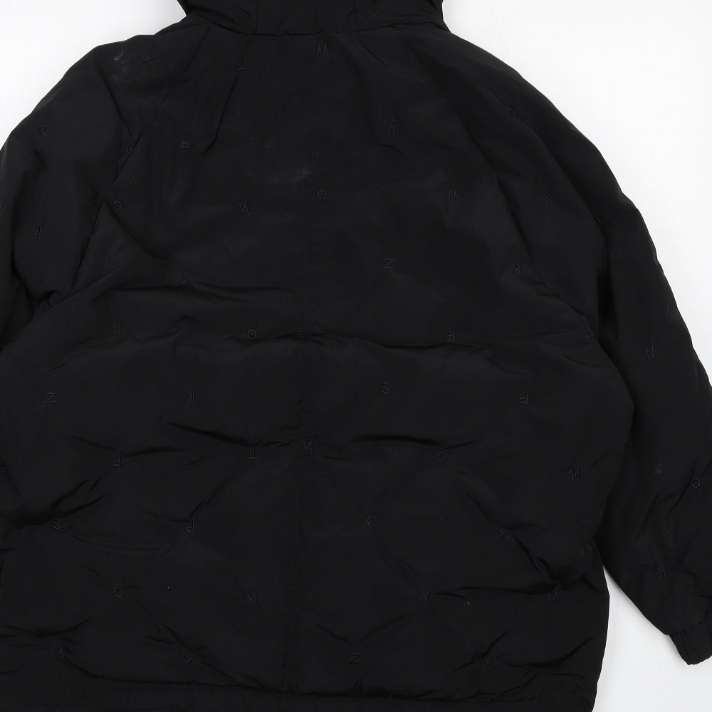 Vadaini Womens Black Jacket Size S Zip