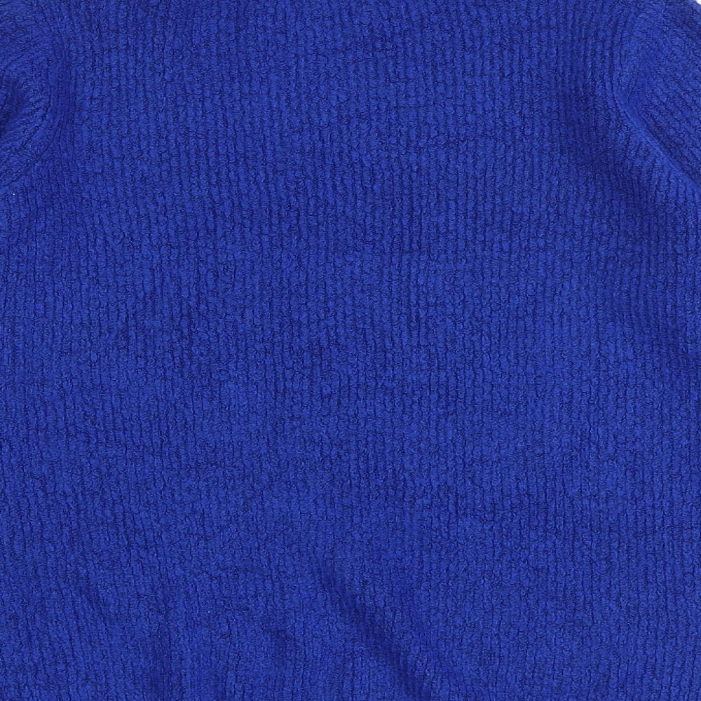 Womens UK Size 12 M&Co Blue Pullover Jumper