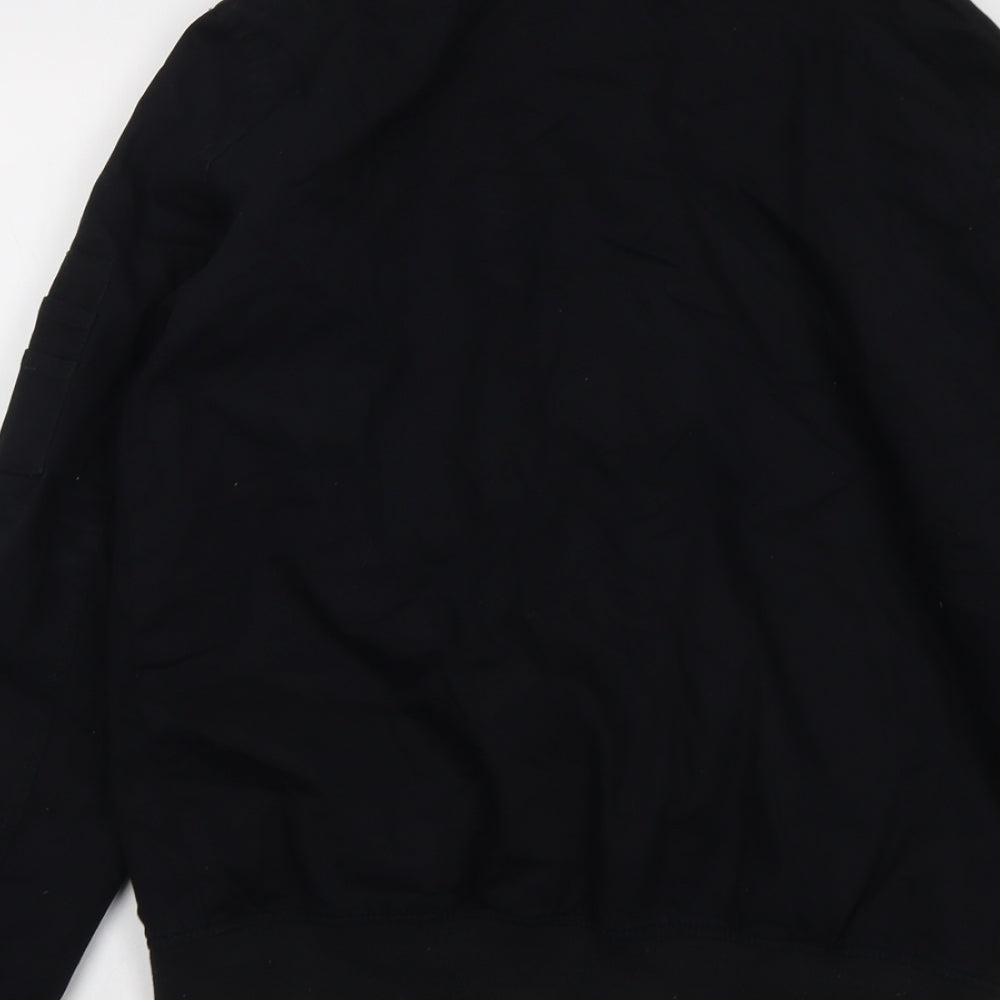ASOS Mens Black Jacket Size S Zip