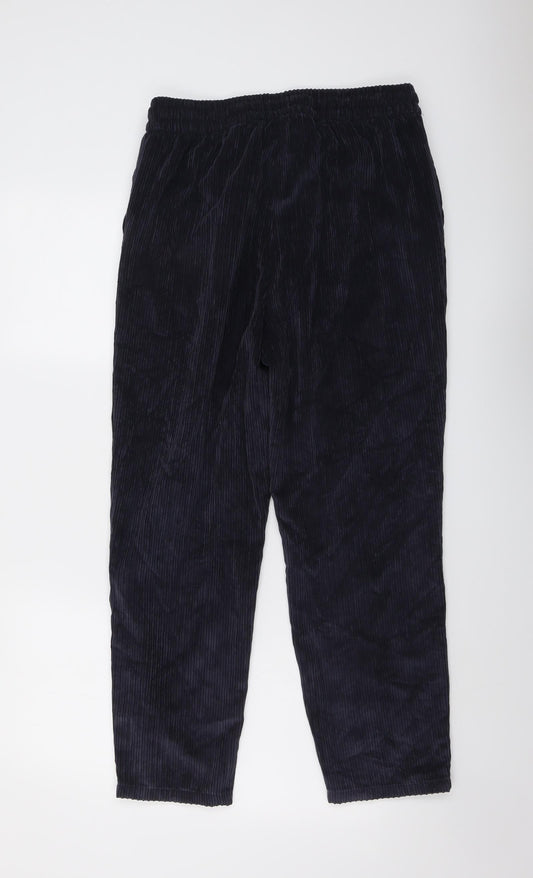 Womens UK Size 10 NEXT Regular Fit Purple Trousers