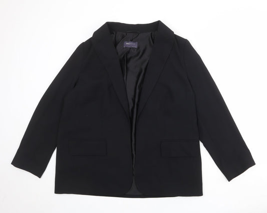 Womens UK Size 14 Marks and Spencer Regular Black Blazer