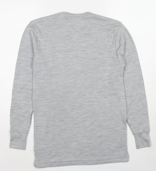Mens UK Size S Marks and Spencer Grey Pullover Sweatshirt