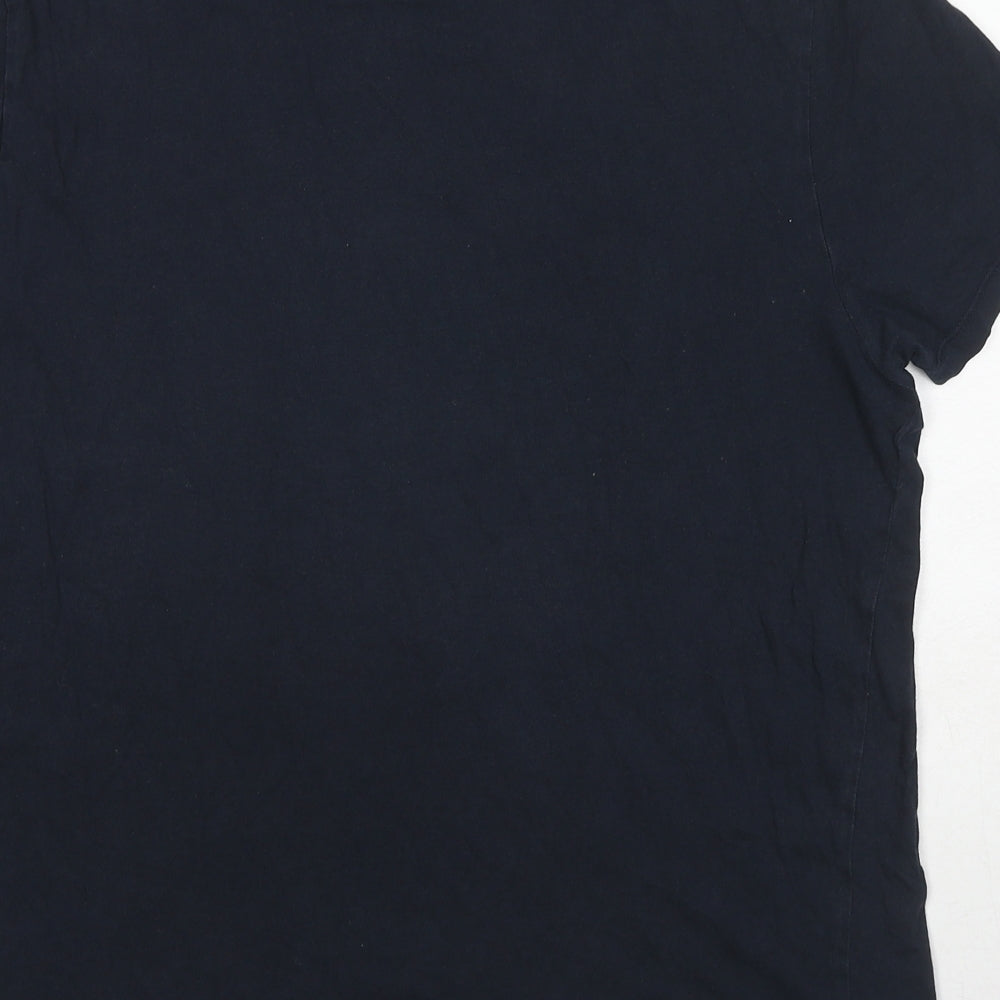 Womens UK Size L ASOS Blue Basic T-Shirt