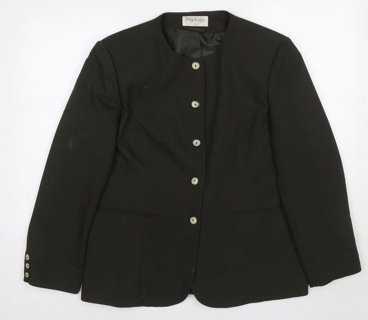 Womens UK Size 16 Mackays Green Jacket