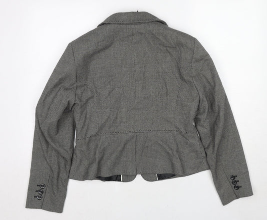 Marks and Spencer Womens Grey Polyester Jacket Suit Jacket Size 14