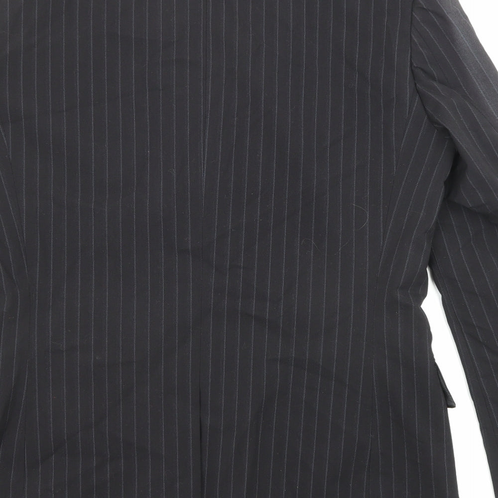 Mens UK Size 38 Butler & Webb Regular Black Suit Jacket