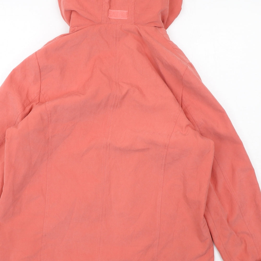 Womens UK Size 10 Damart Orange Jacket