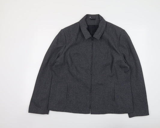 Womens UK Size 18 St Bernard Blue Jacket