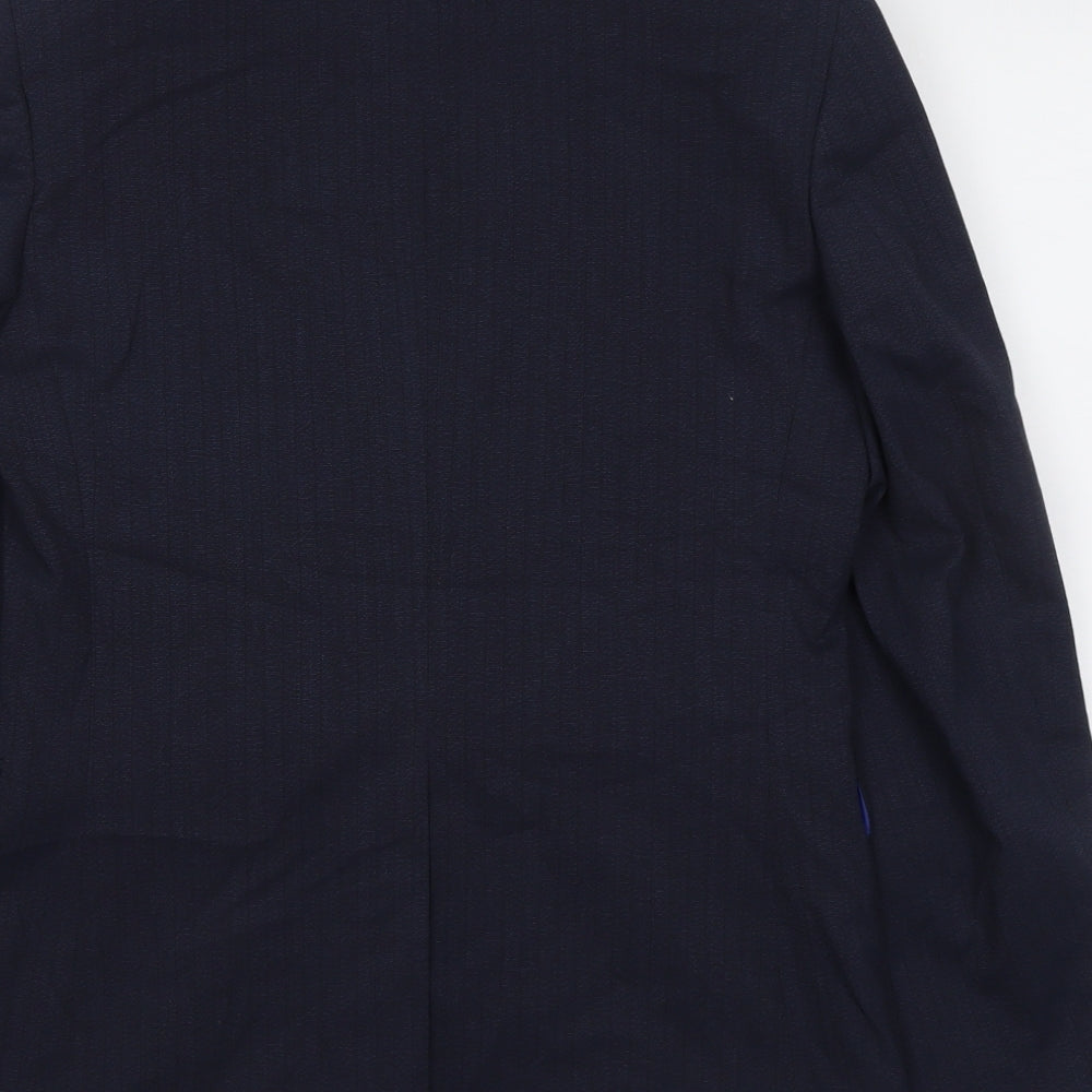 Mens UK Size 36 Marks and Spencer Regular Blue Suit Jacket