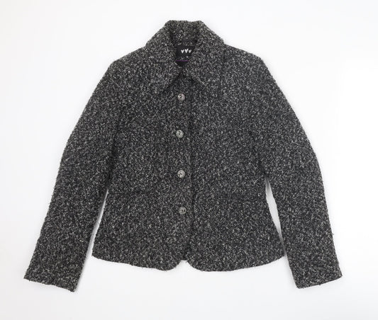 Womens UK Size 10 Per Una Grey Jacket