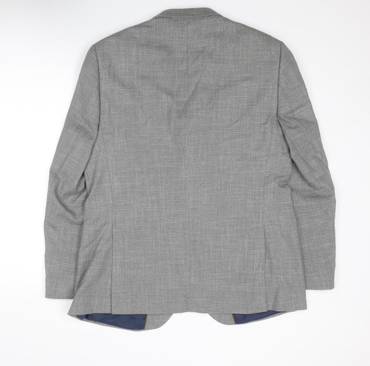 Mens UK Size 42 Marks and Spencer Regular Grey Suit Jacket