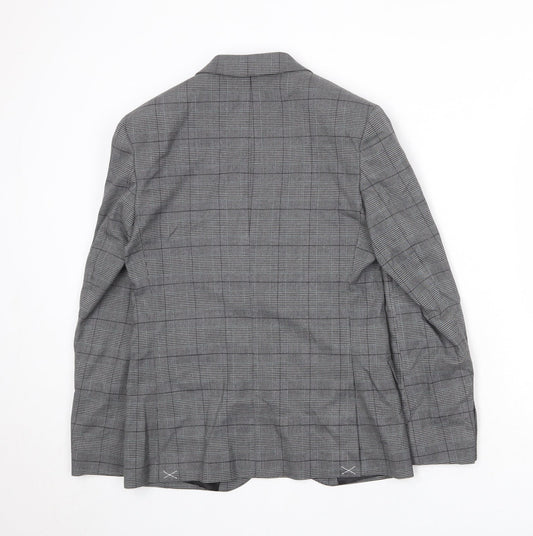 Mens UK Size 36 Marks and Spencer Regular Grey Suit Jacket