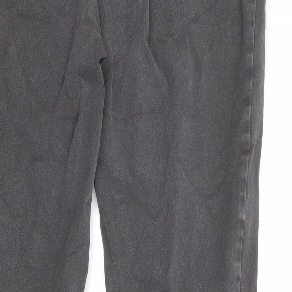Womens UK Size 8 Gap Regular Fit Chino Grey Trousers