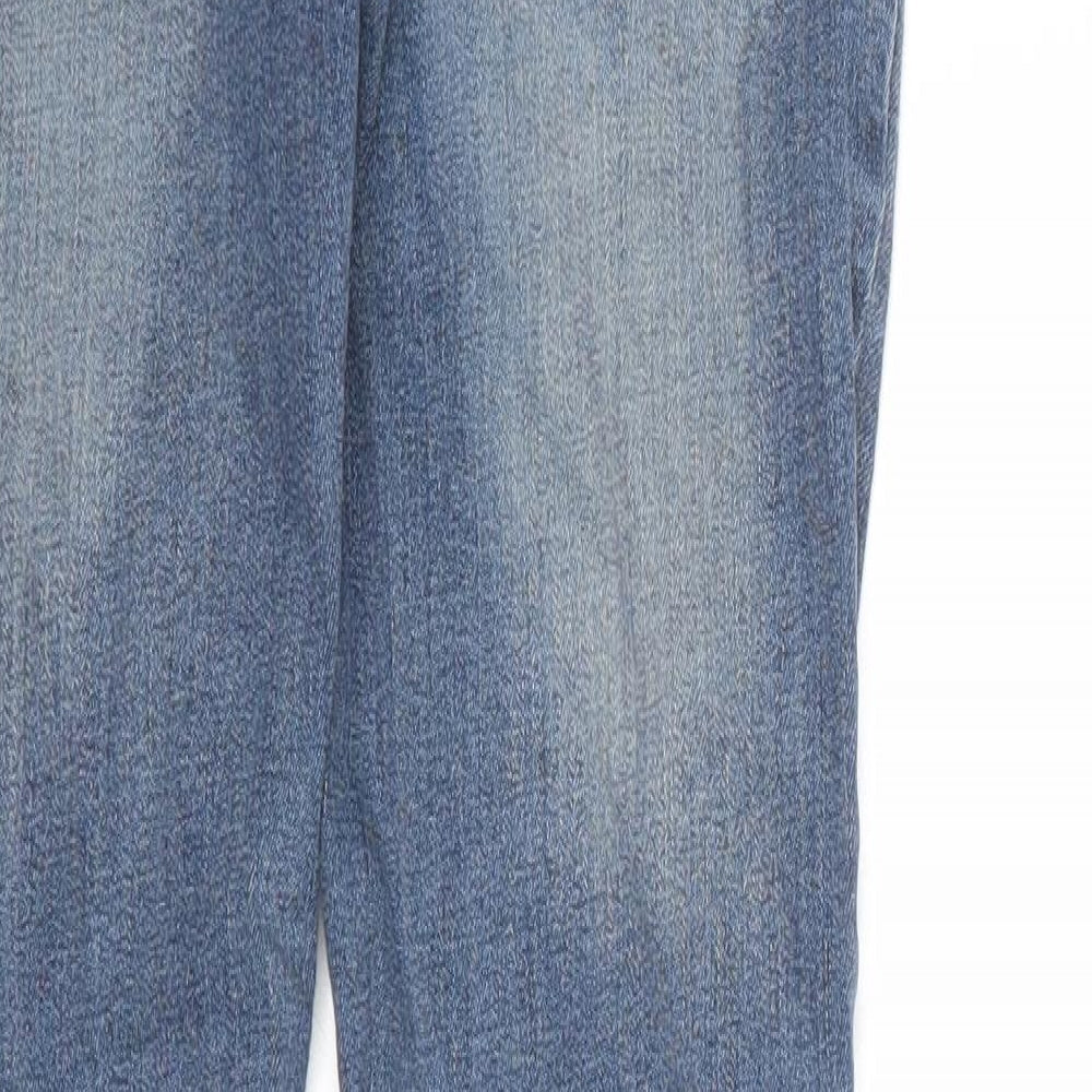 Denim & Co. Mens Blue Cotton Skinny Jeans Size 30 in Regular Zip