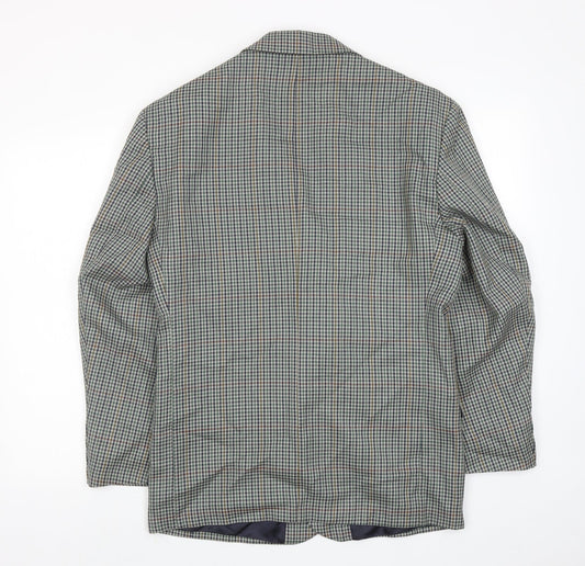 Mens UK Size 40 Debenhams Regular Green Suit Jacket