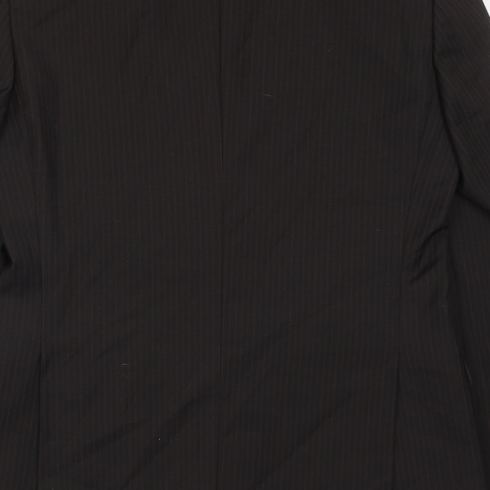 Mens UK Size 38 Topman Regular Brown Suit Jacket