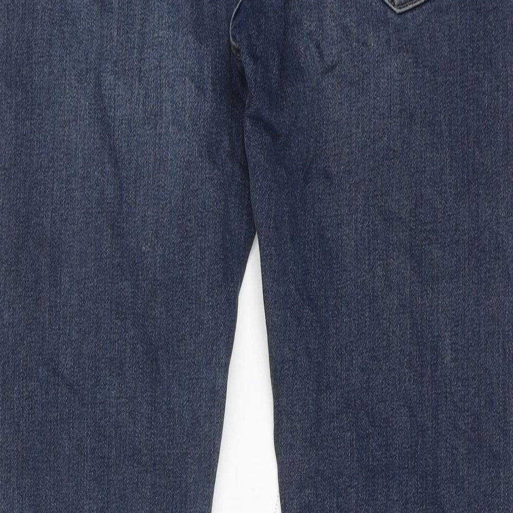 Mens UK Size 32 in Topman Regular Fit Skinny Blue Jeans