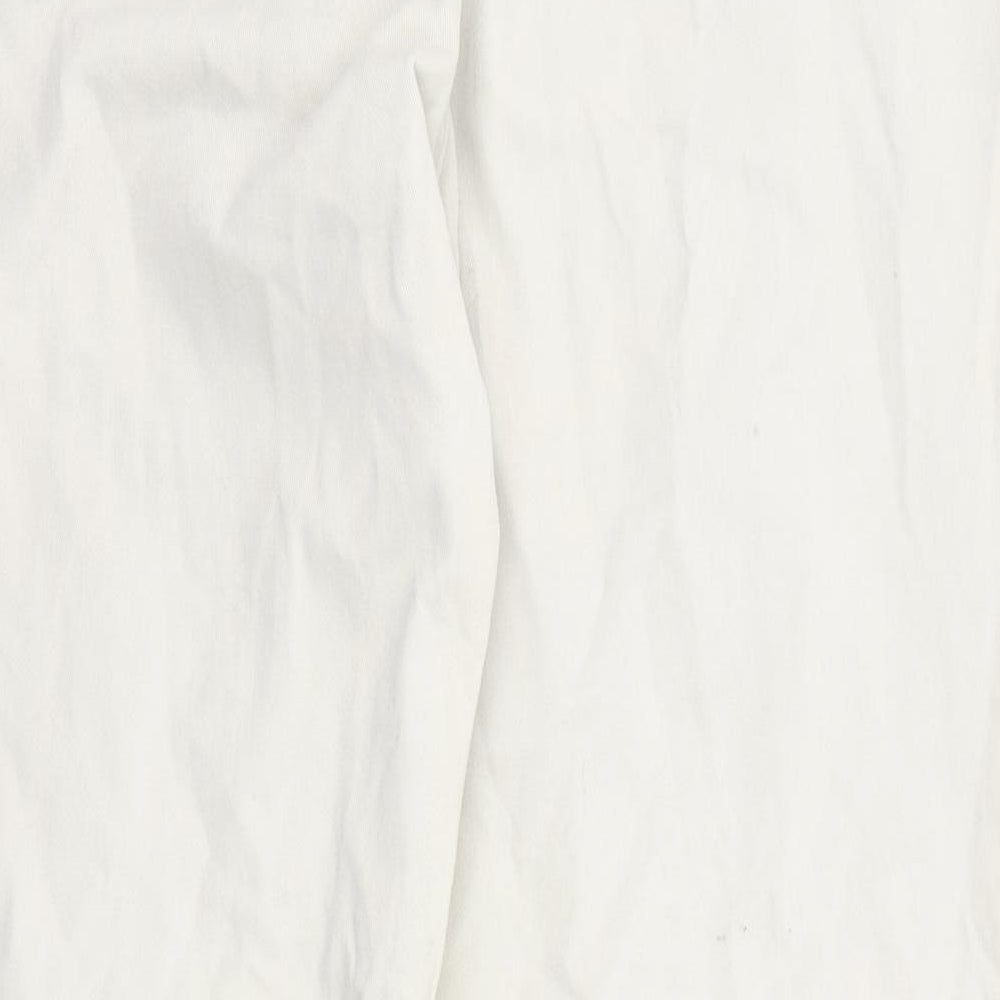 Armando Mens Grey Cotton Straight Jeans Size 40 in L30 in Regular Zip