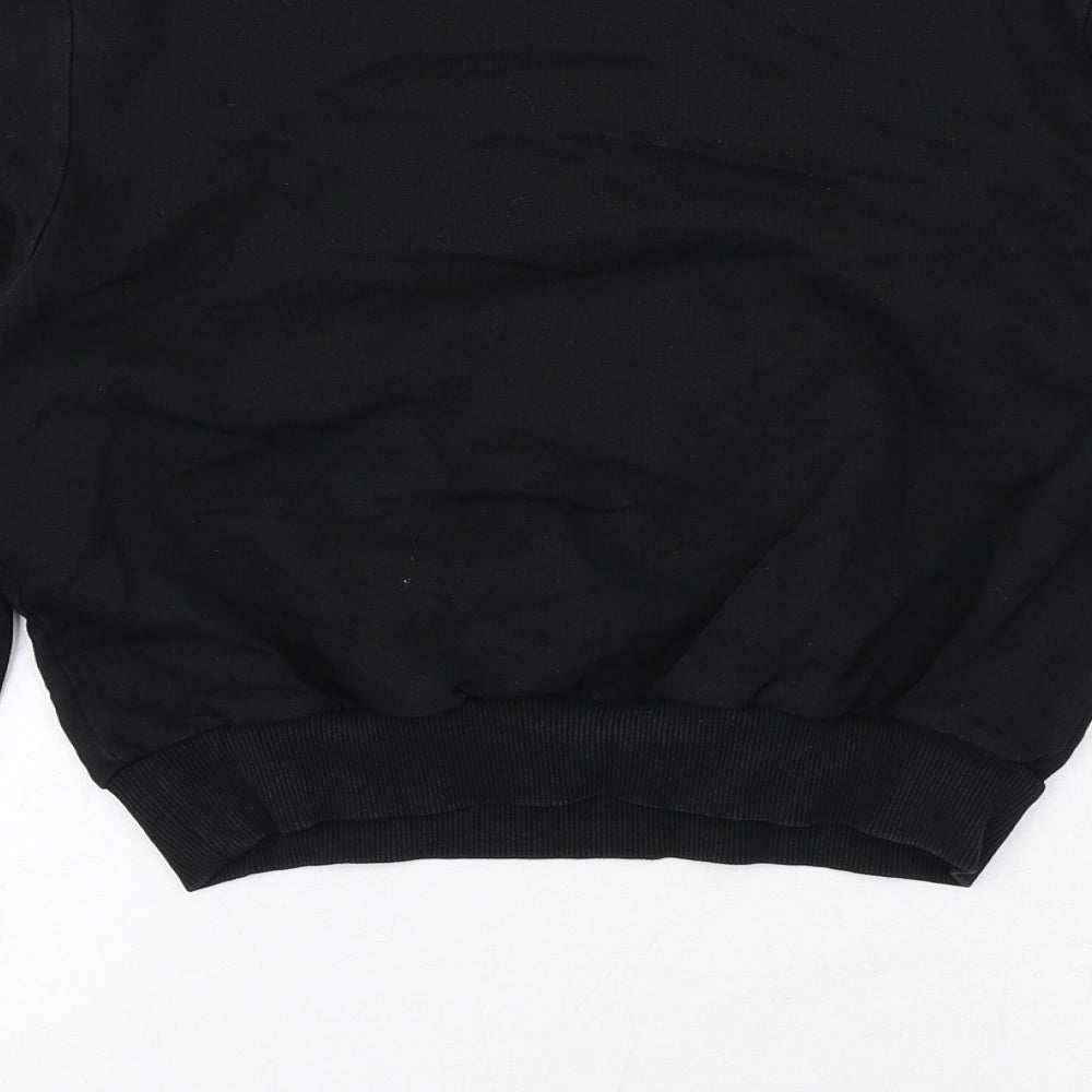 Womens UK Size 8 ASOS Black Pullover Sweatshirt