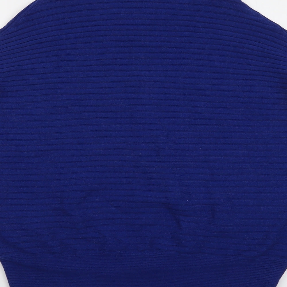 Womens UK Size XS River Island Blue Pullover Jumper