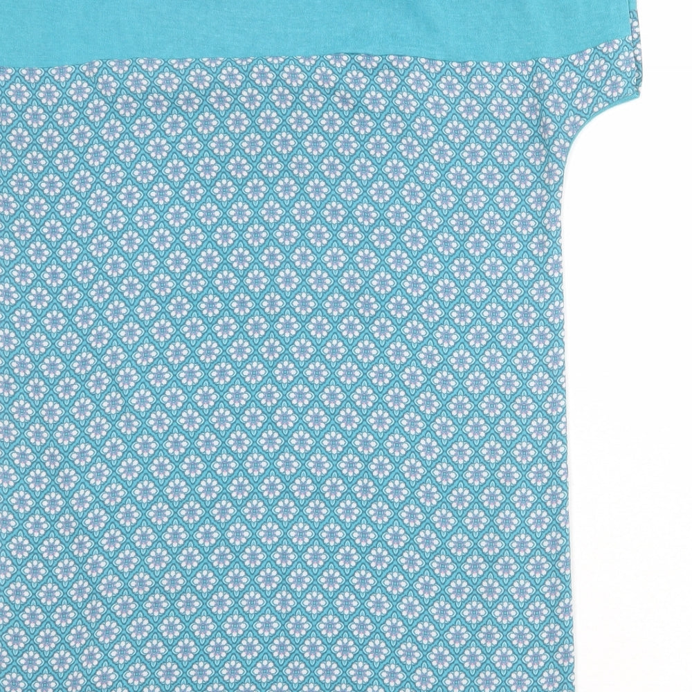 Womens UK Size 6 NEXT Blue Basic T-Shirt