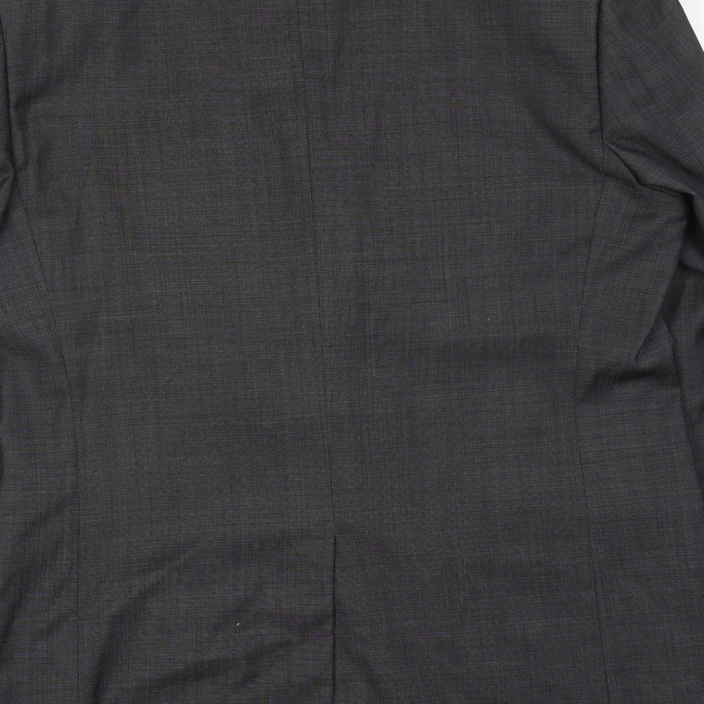 Mens UK Size 40 Marks and Spencer Regular Grey Suit Jacket