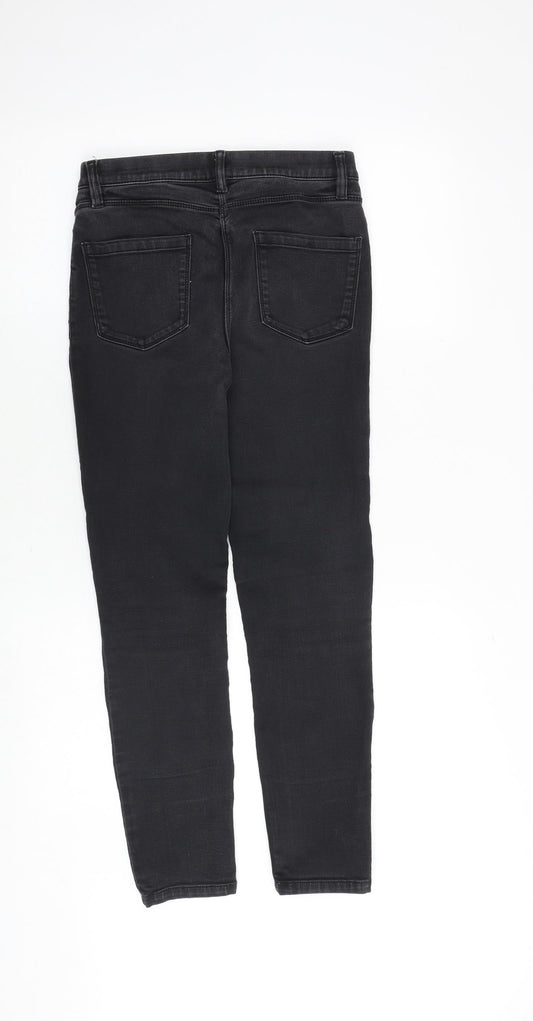 Debenhams Womens Grey Cotton Jegging Jeans Size 8 Regular
